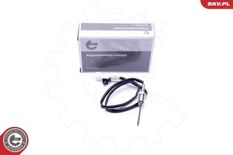 Sensor, exhaust gas temperature